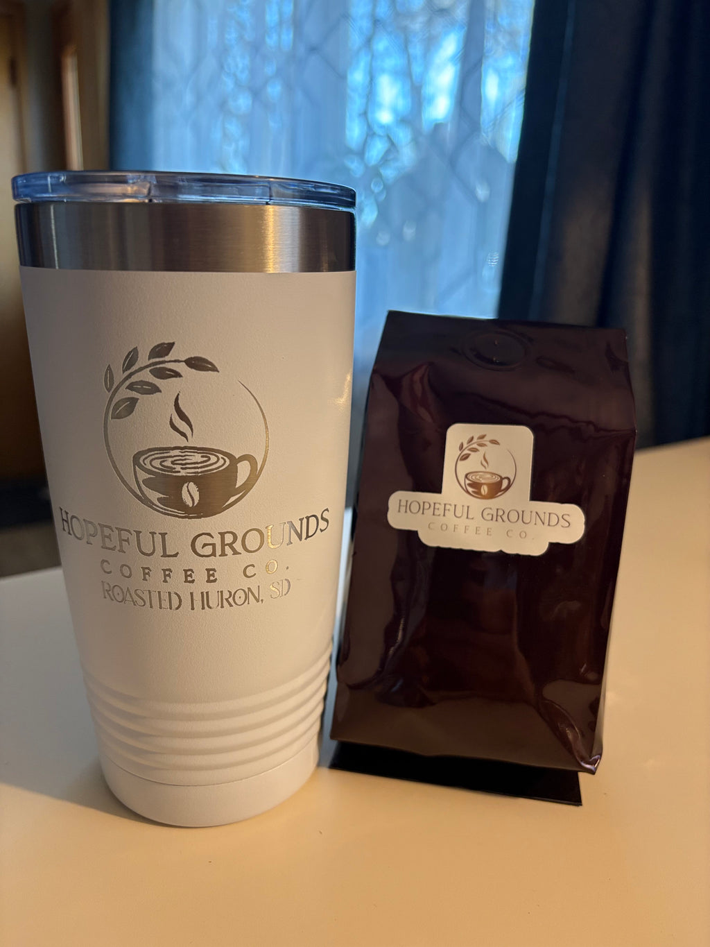 20 oz insulated coffee tumbler